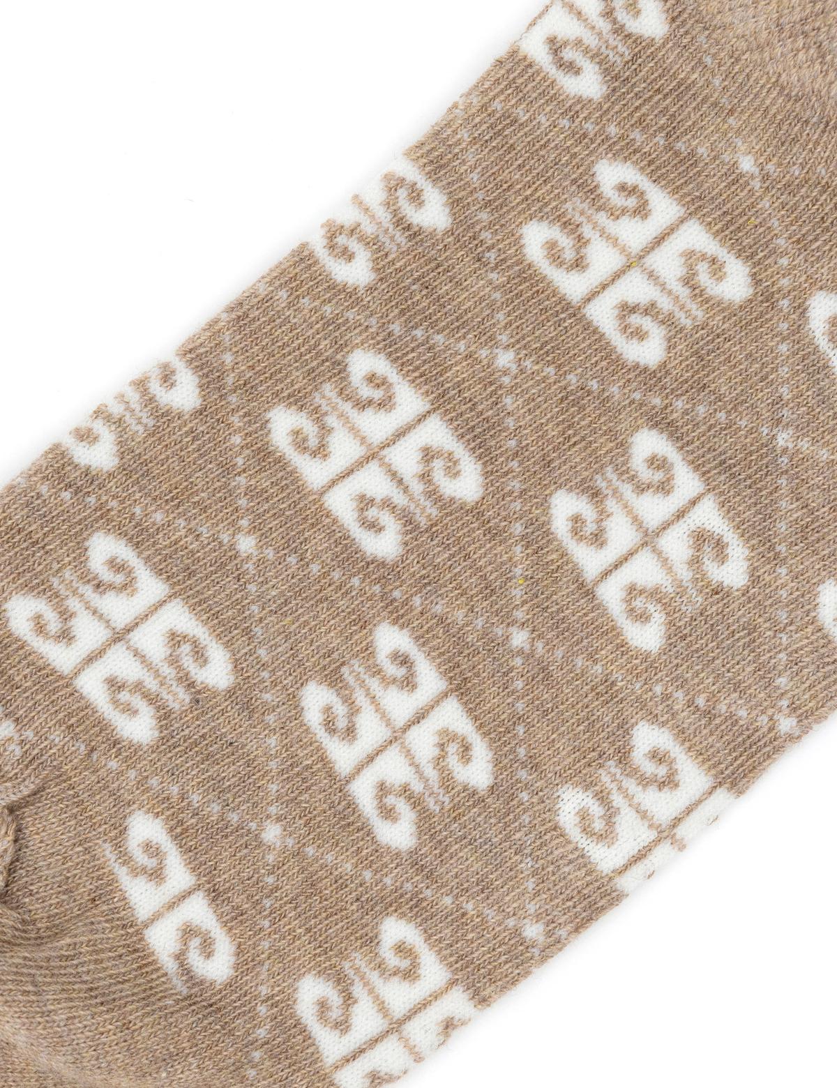 Kadın Kadın Desenli Patik Çorap - 50287237011