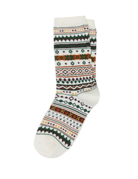 Kadın Kadın Desenli Soket Çorap - 50287391001