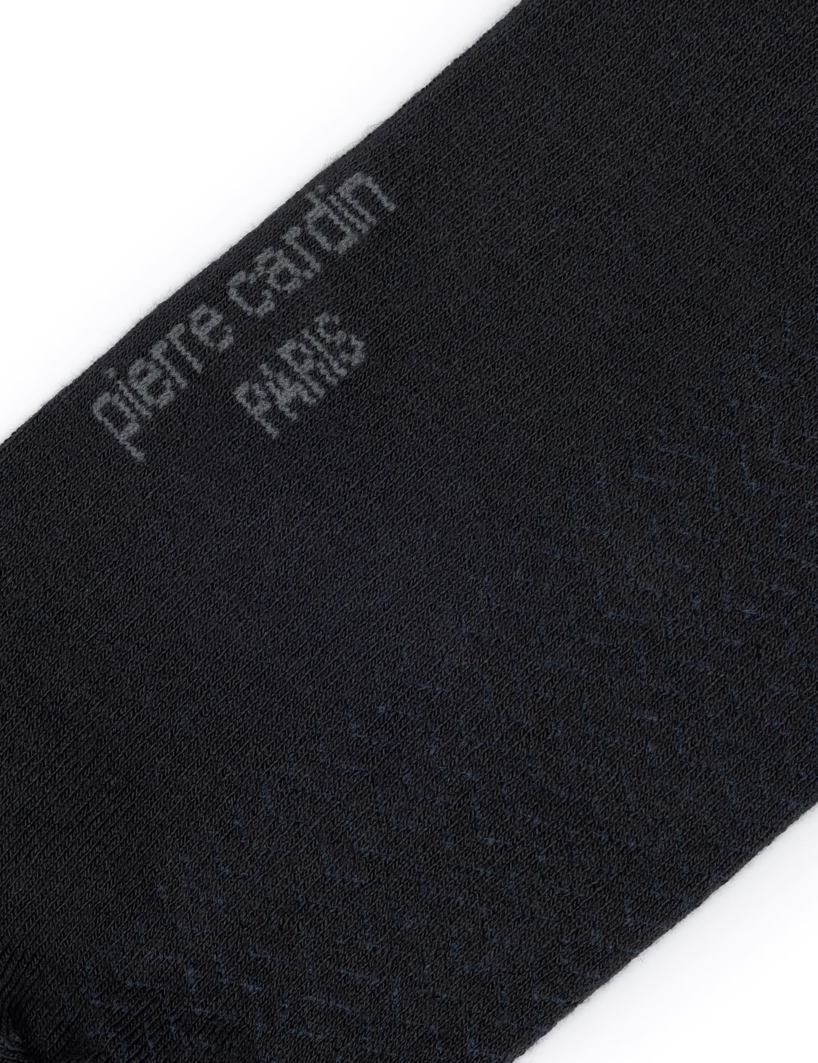 Erkek Bambu Karışımlı Antrasit Soket Desenli Çorap