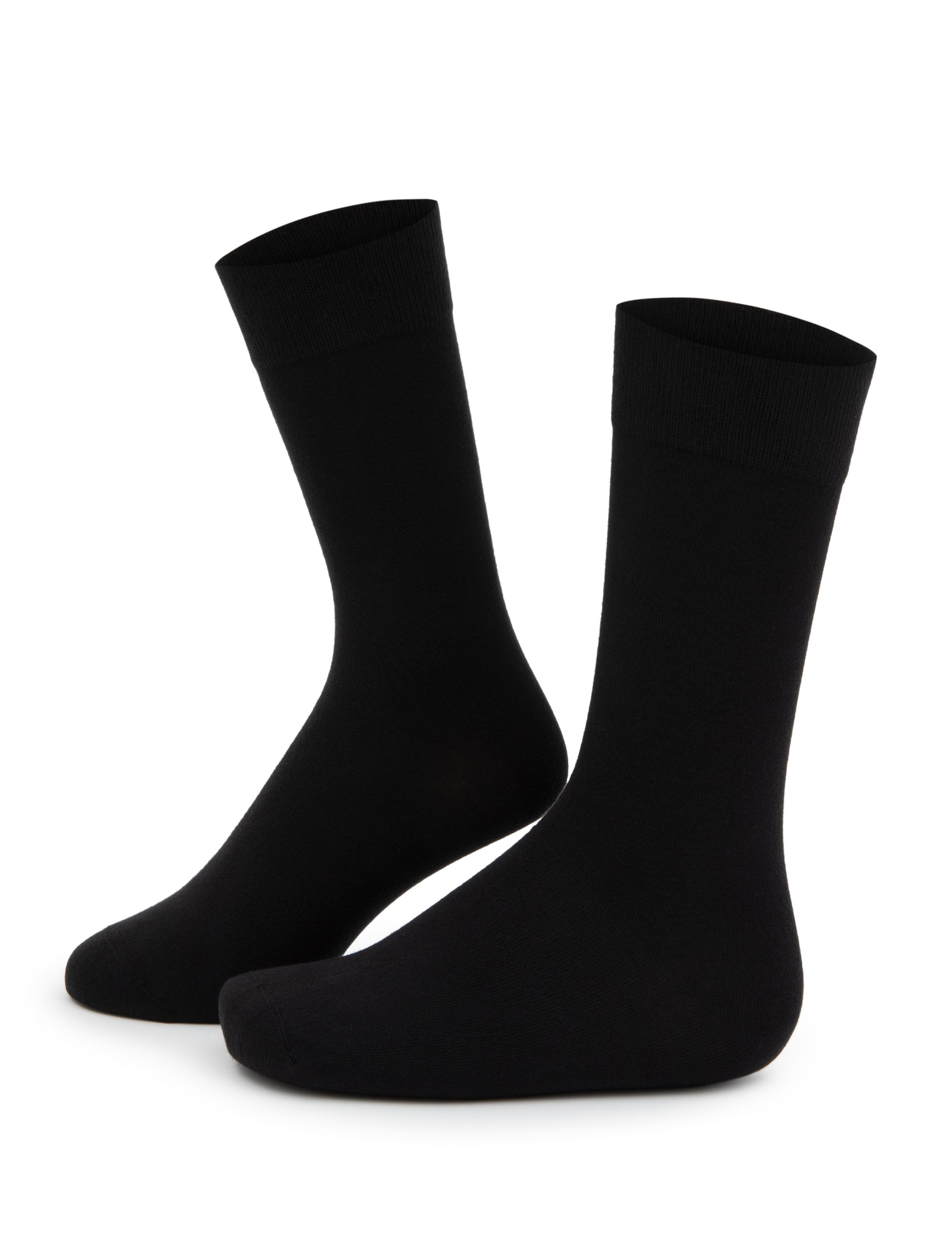 Erkek Bambu Karışımlı 2'li Paket Antrasit Soket Basic Çorap