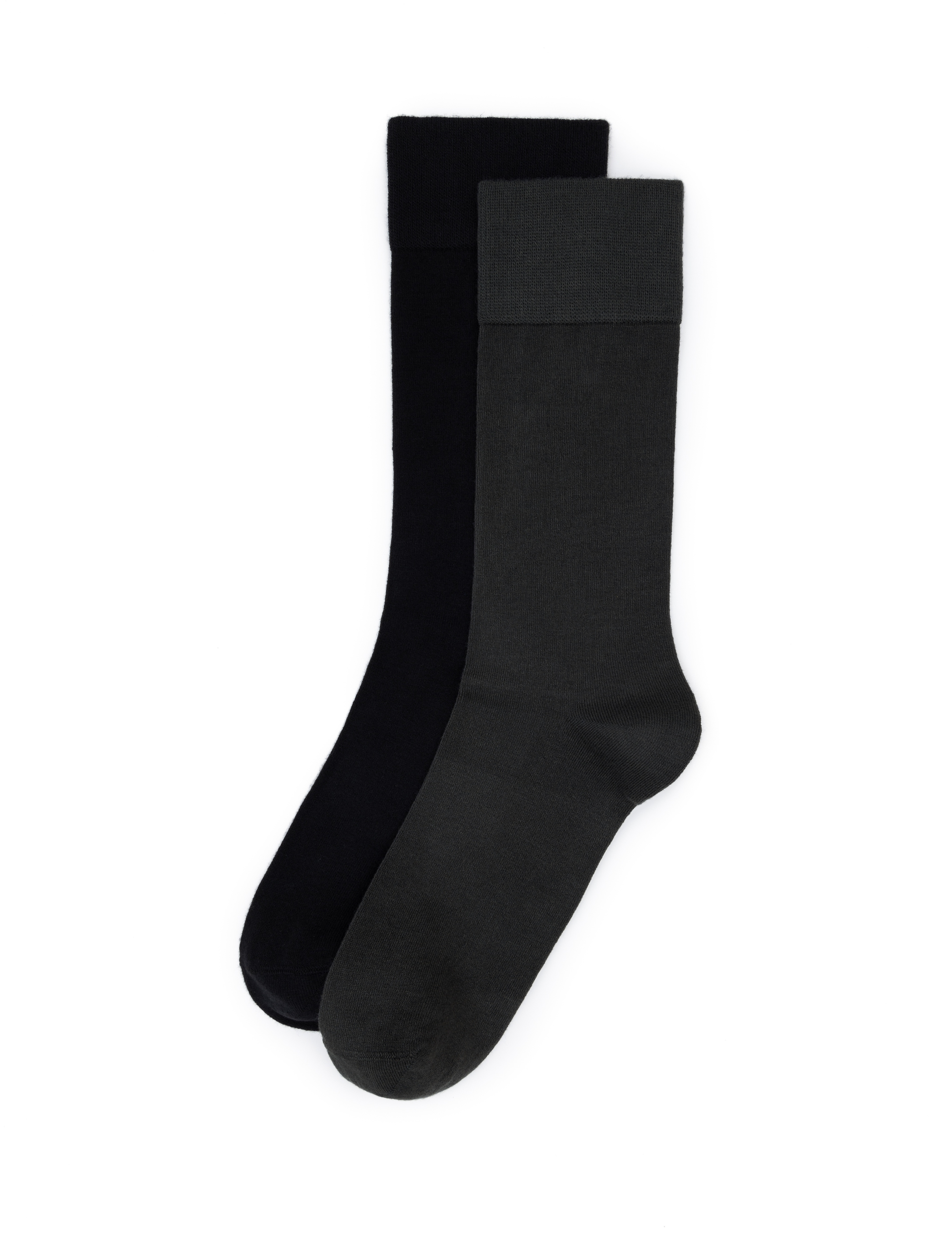 Erkek Bambu Karışımlı 2'li Paket Antrasit Soket Basic Çorap - Image 1
