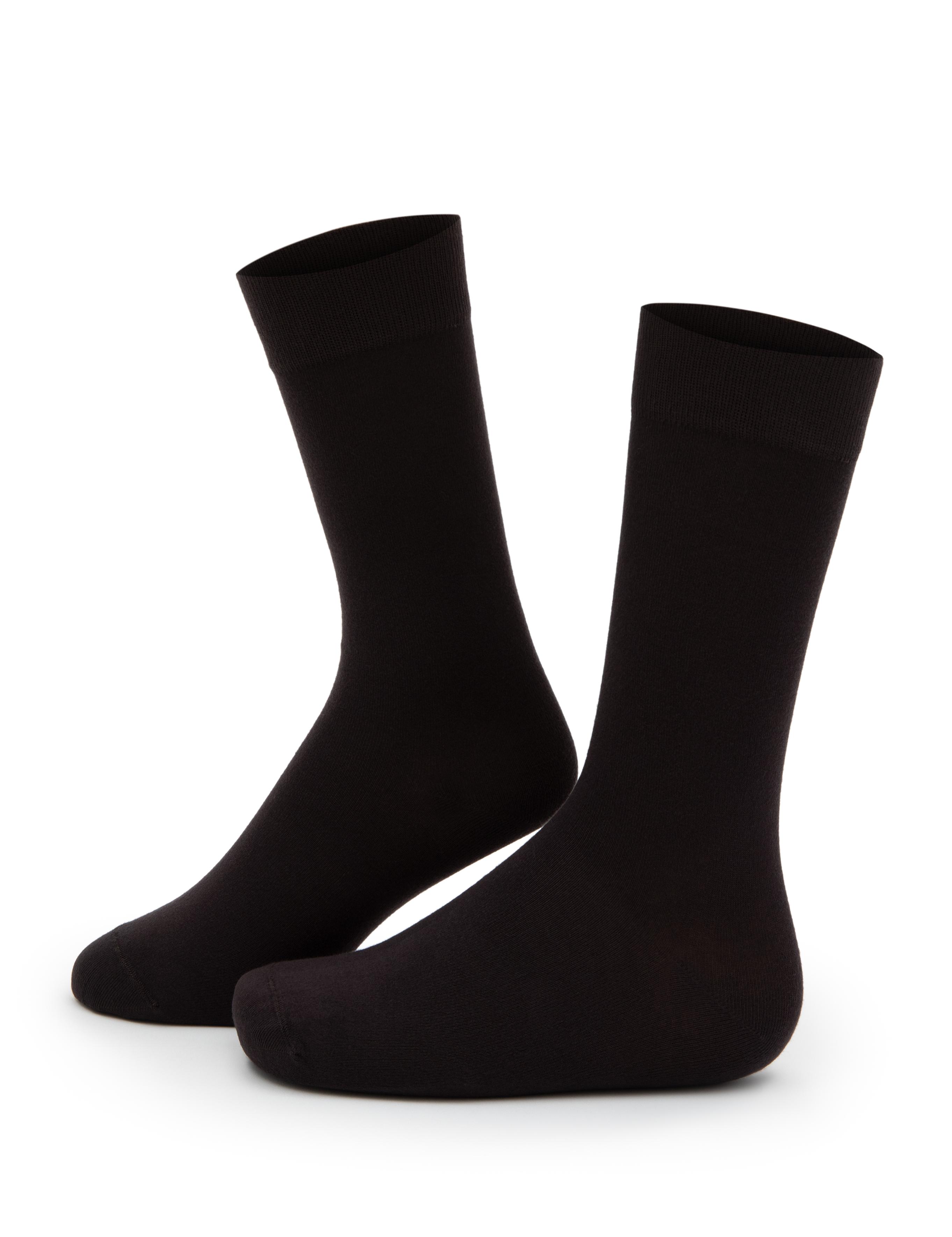 Erkek Turuncu 2 li Düz Soket Çorap