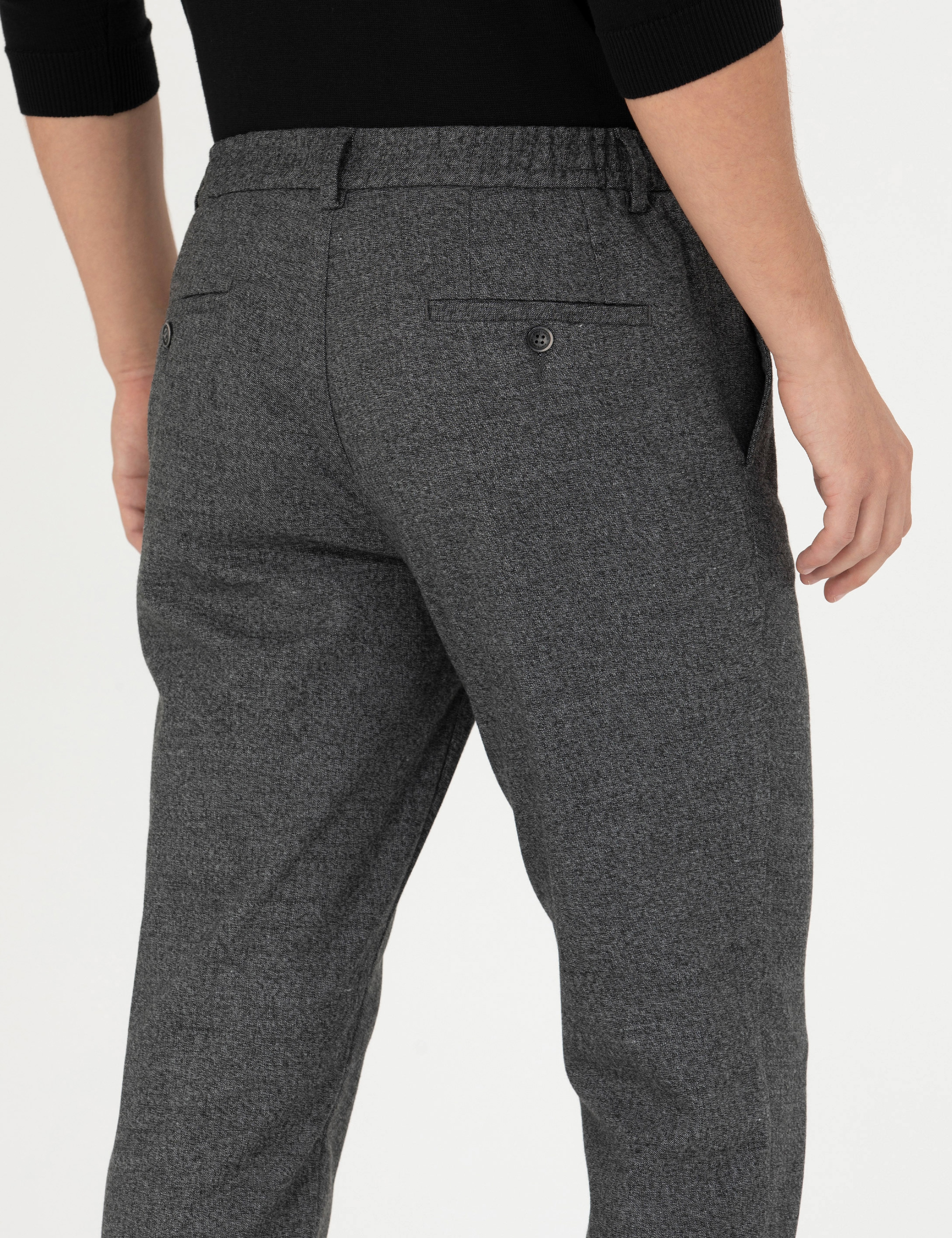 Füme Ex. Slim Fit Kumaş Pantolon - Image 7