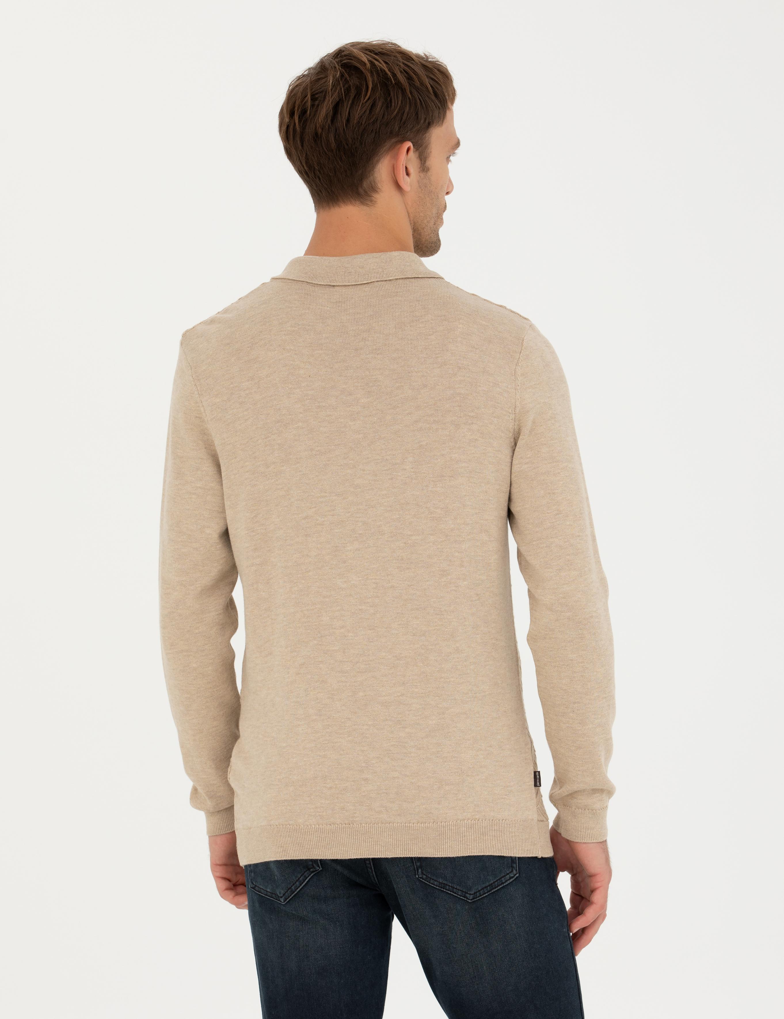 Kum Melanj Slim Fit Kazak