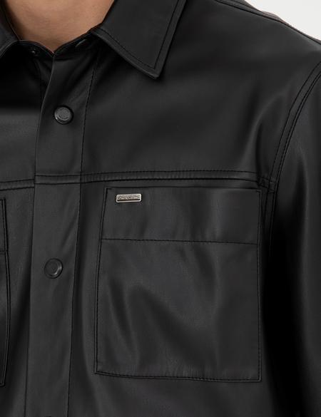 Siyah Regular Fit Gömlek - 50276365008