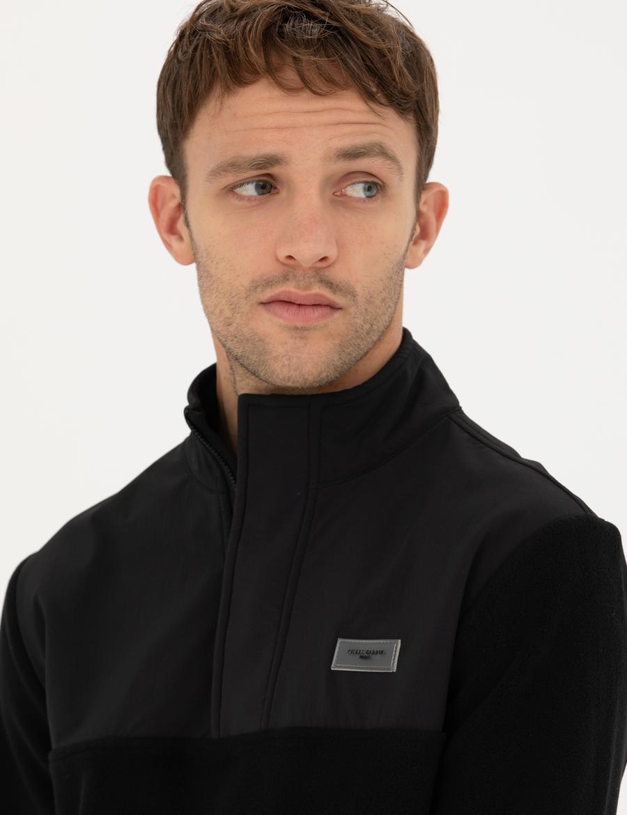 Siyah Regular Fit Sweatshirt