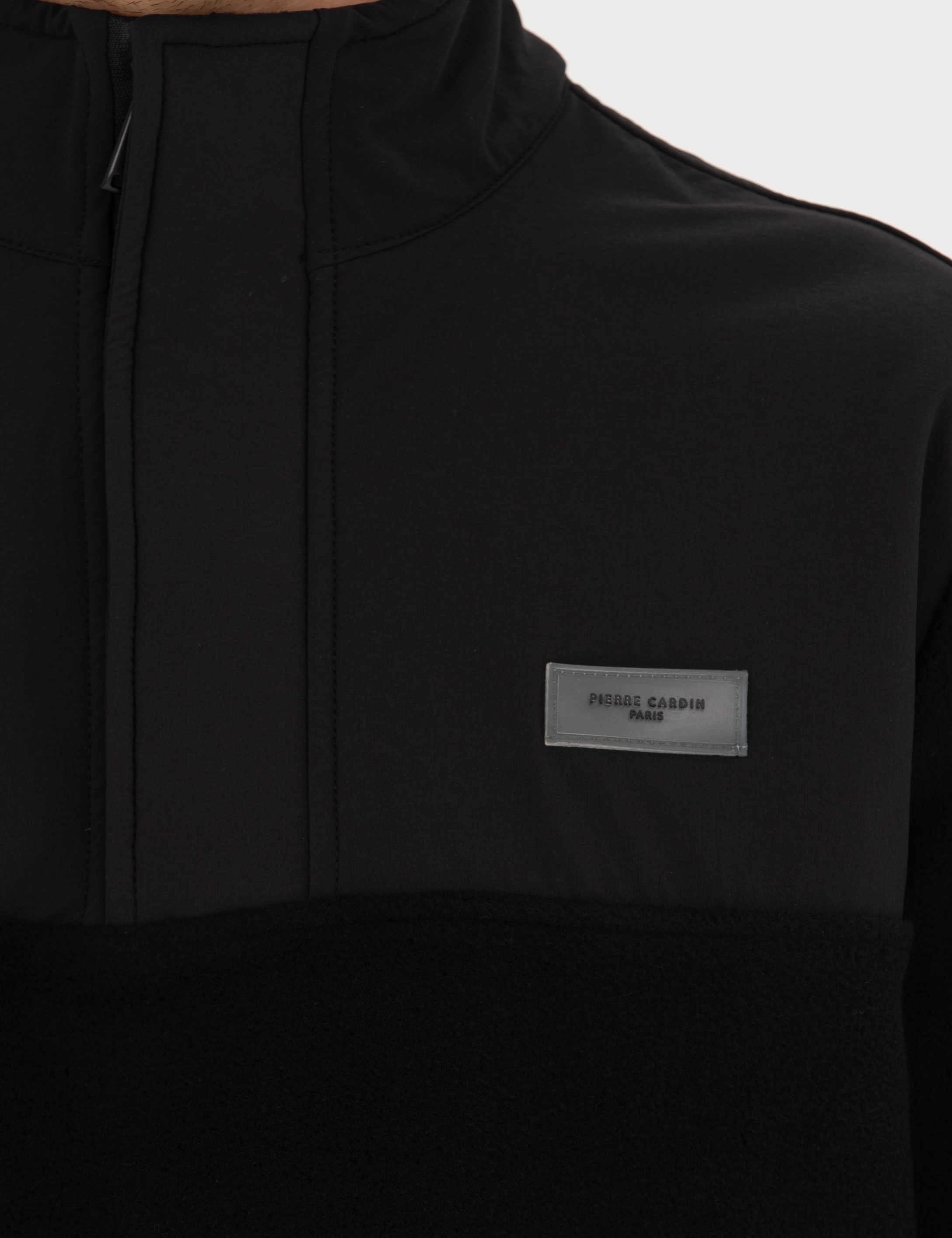 Siyah Regular Fit Sweatshirt - Image 7