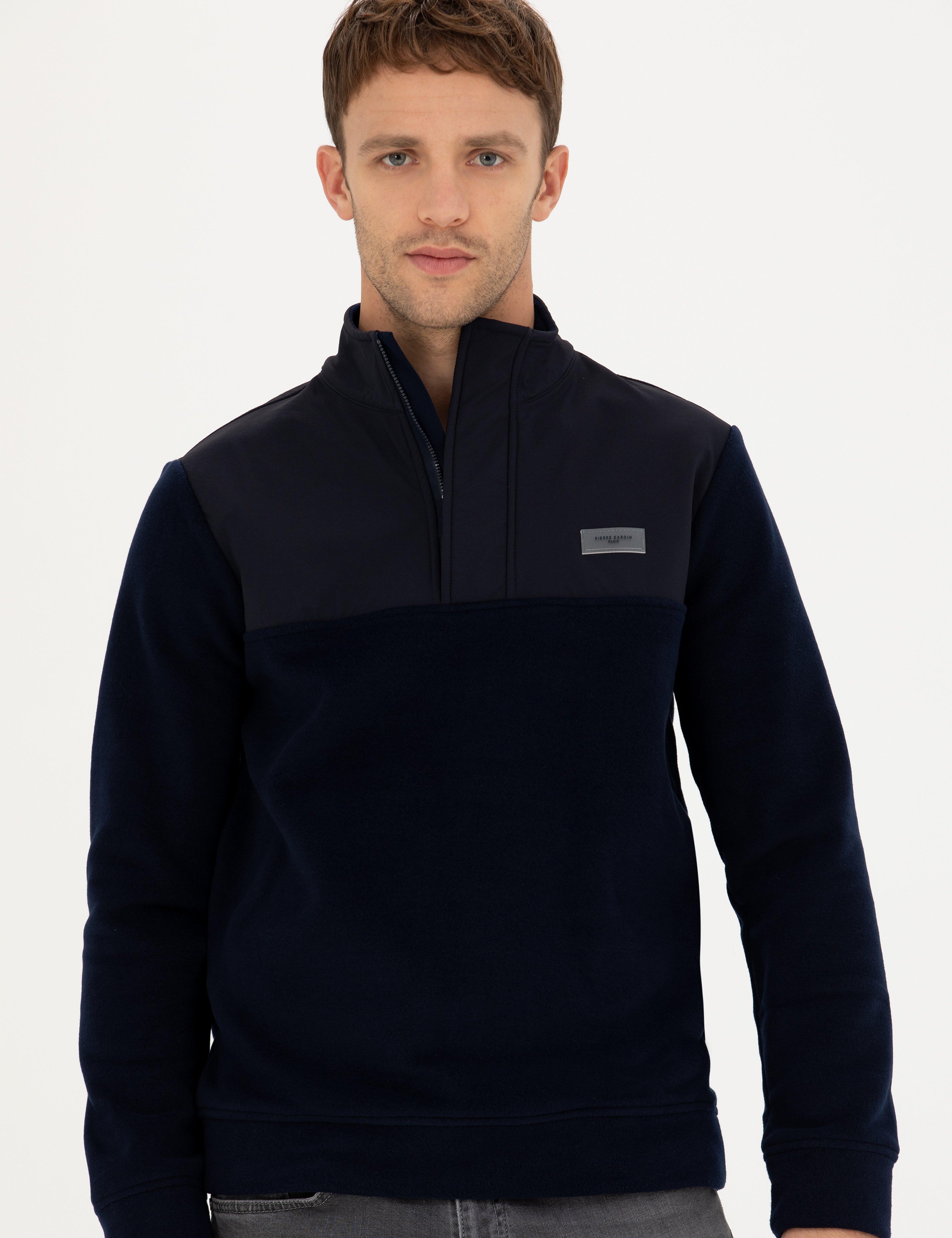 Lacivert Regular Fit Sweatshirt - Image 3