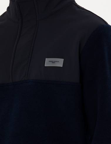 Lacivert Regular Fit Sweatshirt