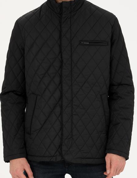 Siyah Kapitone Mont - 50276363003