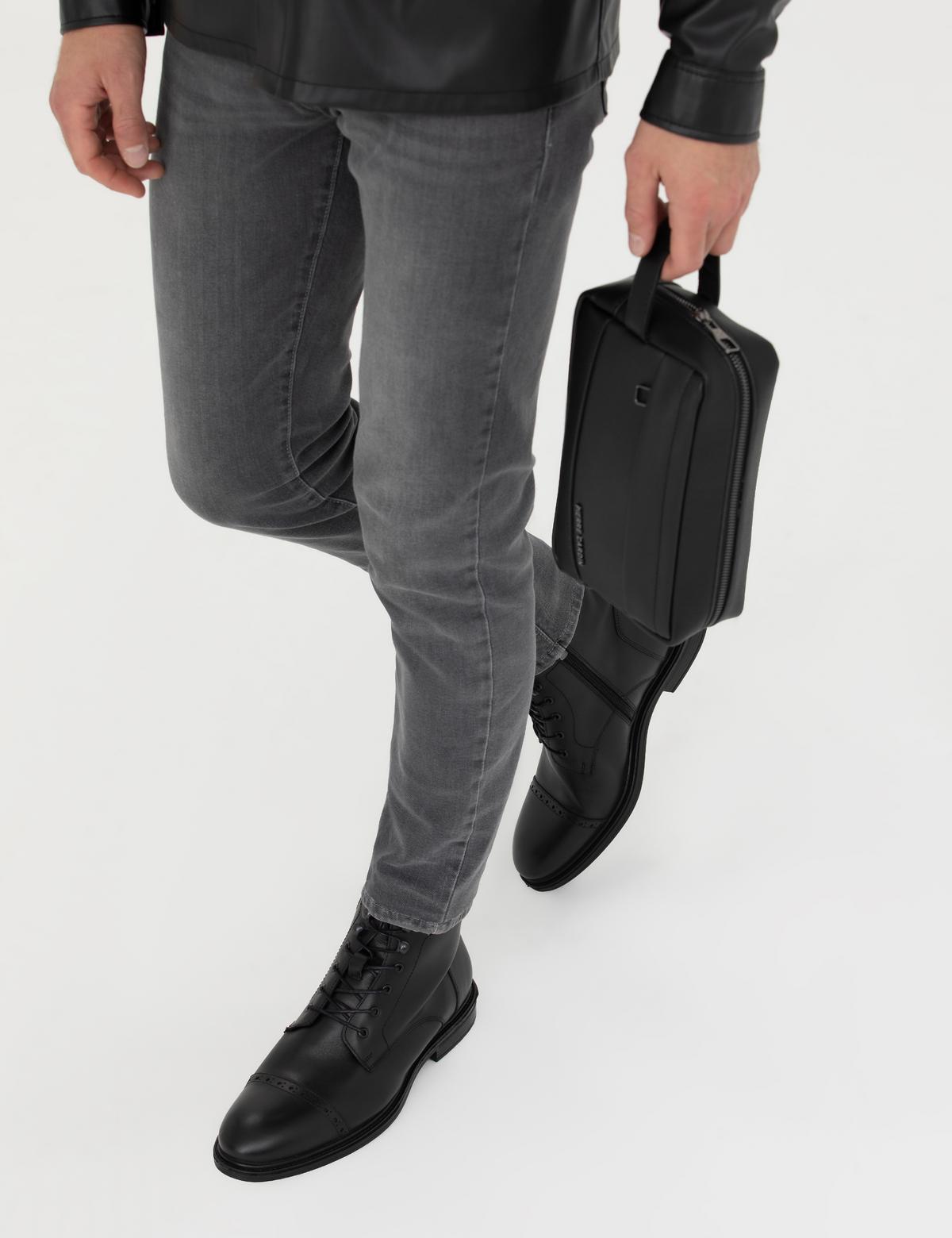 Siyah %100 Deri Bot - 50264768003