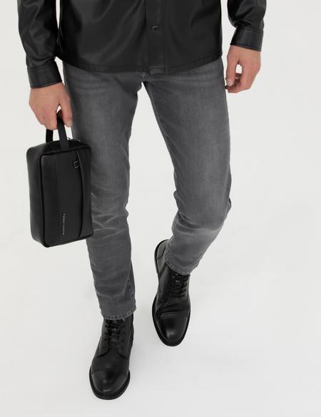 Siyah %100 Deri Bot - 50264768003