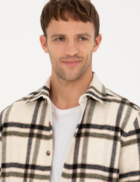 Haki Oduncu Comfort Fit Gömlek - 50282658016