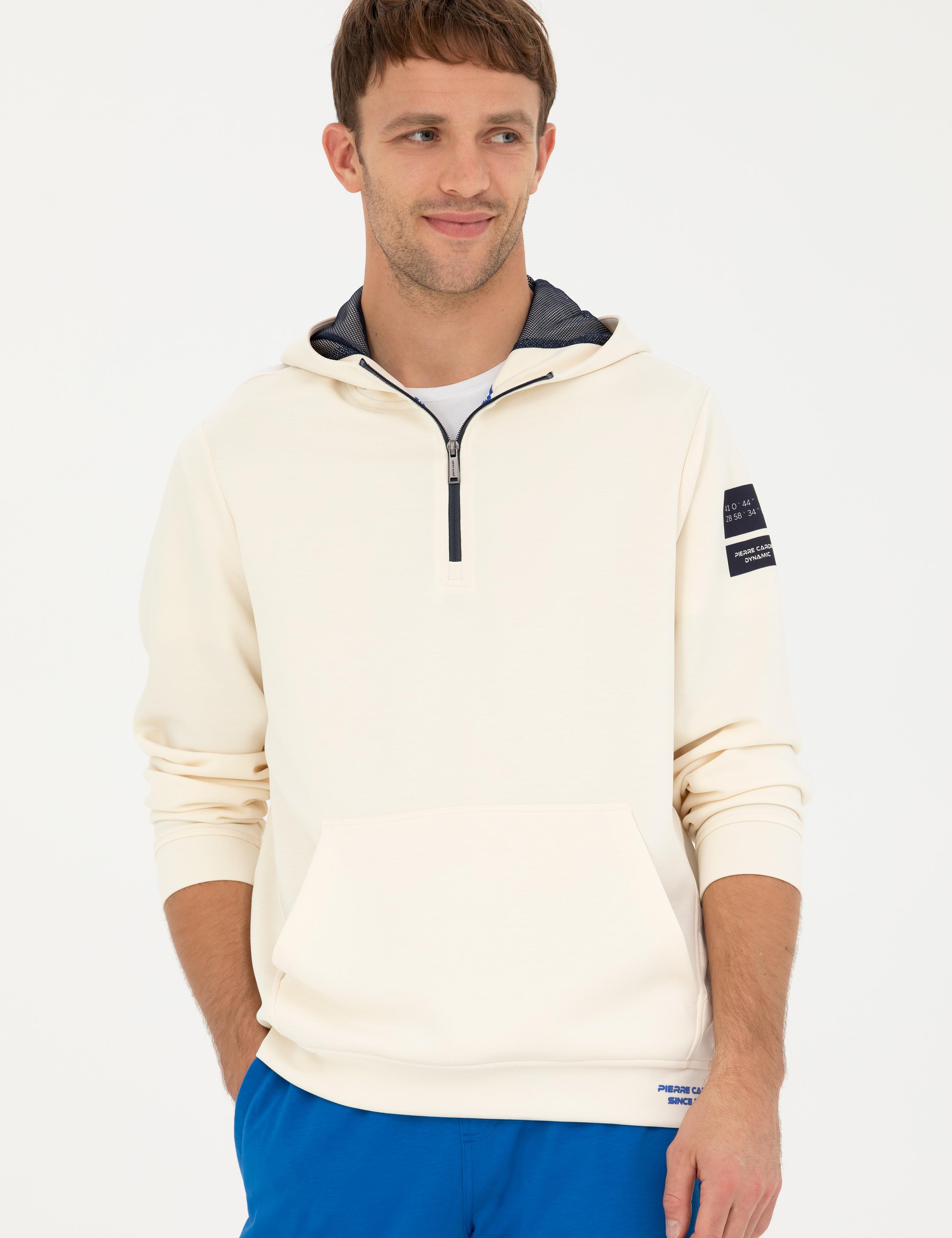 Ekru Regular Fit Sweatshirt