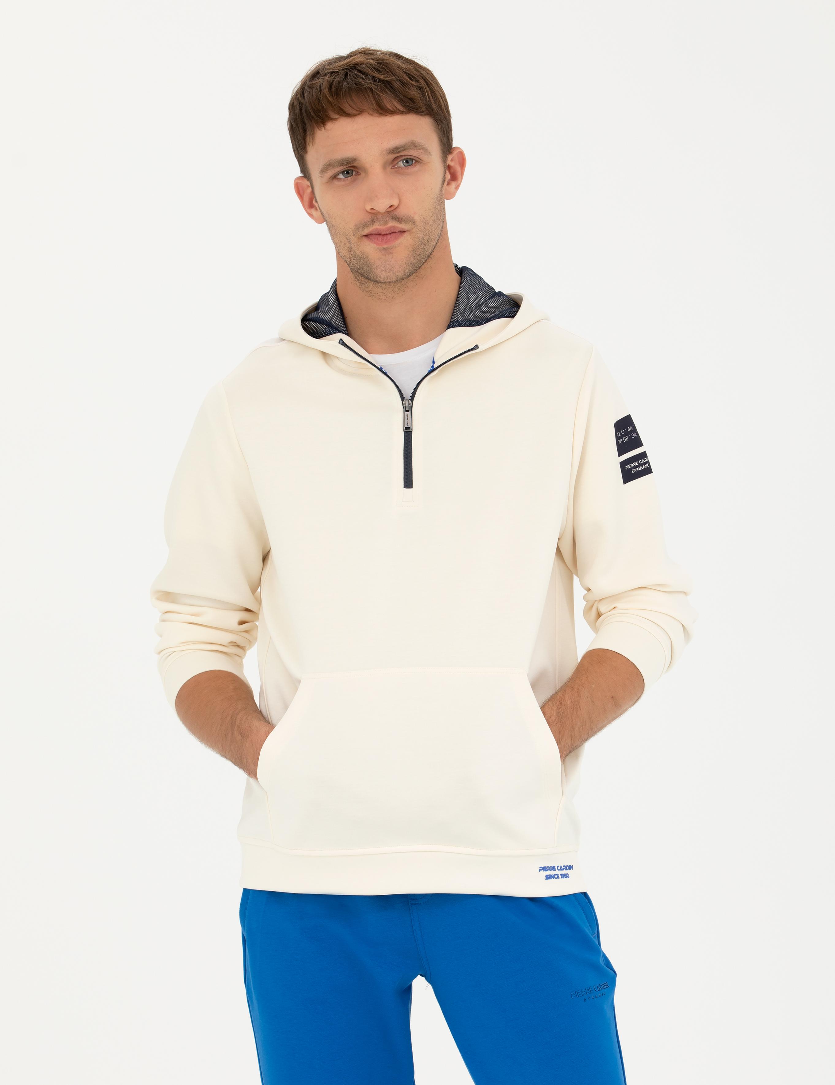 Ekru Regular Fit Sweatshirt