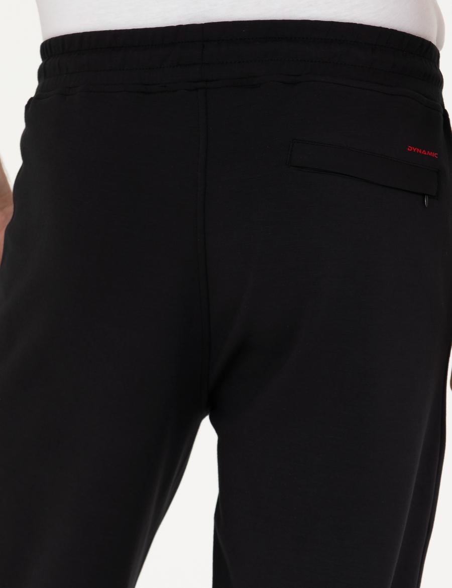 Siyah Slim Fit Eşofman Altı