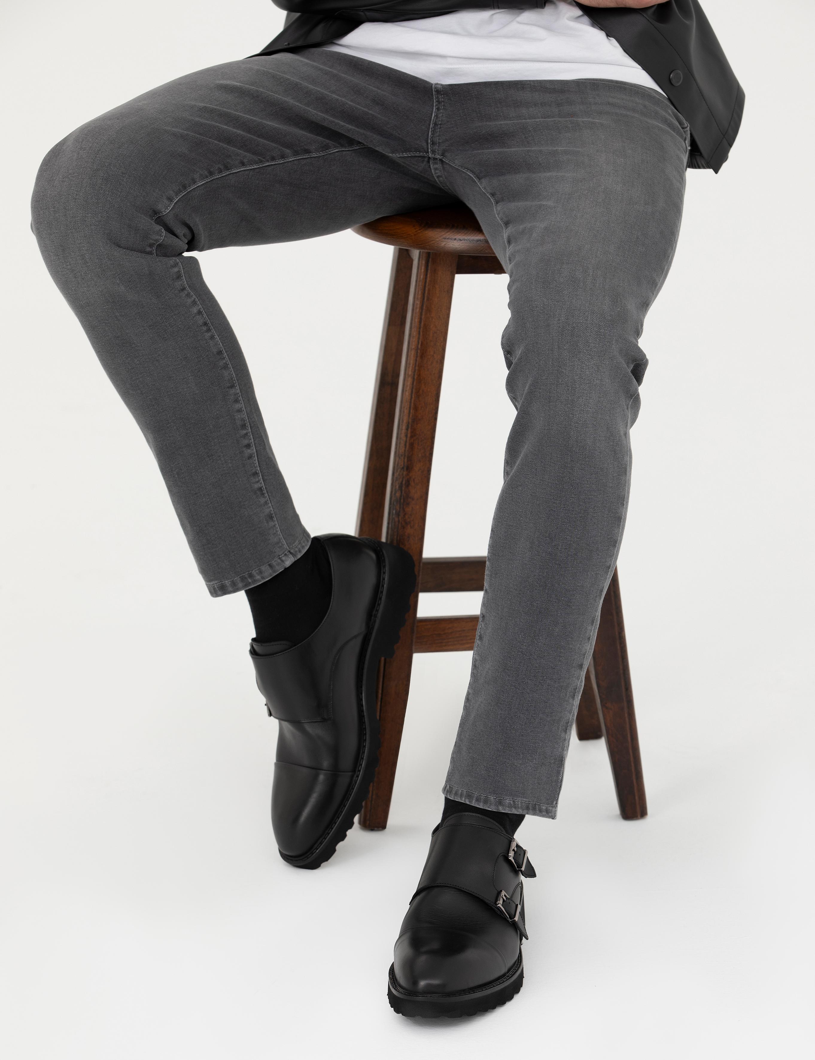 Siyah %100 Deri Klasik Ayakkabı