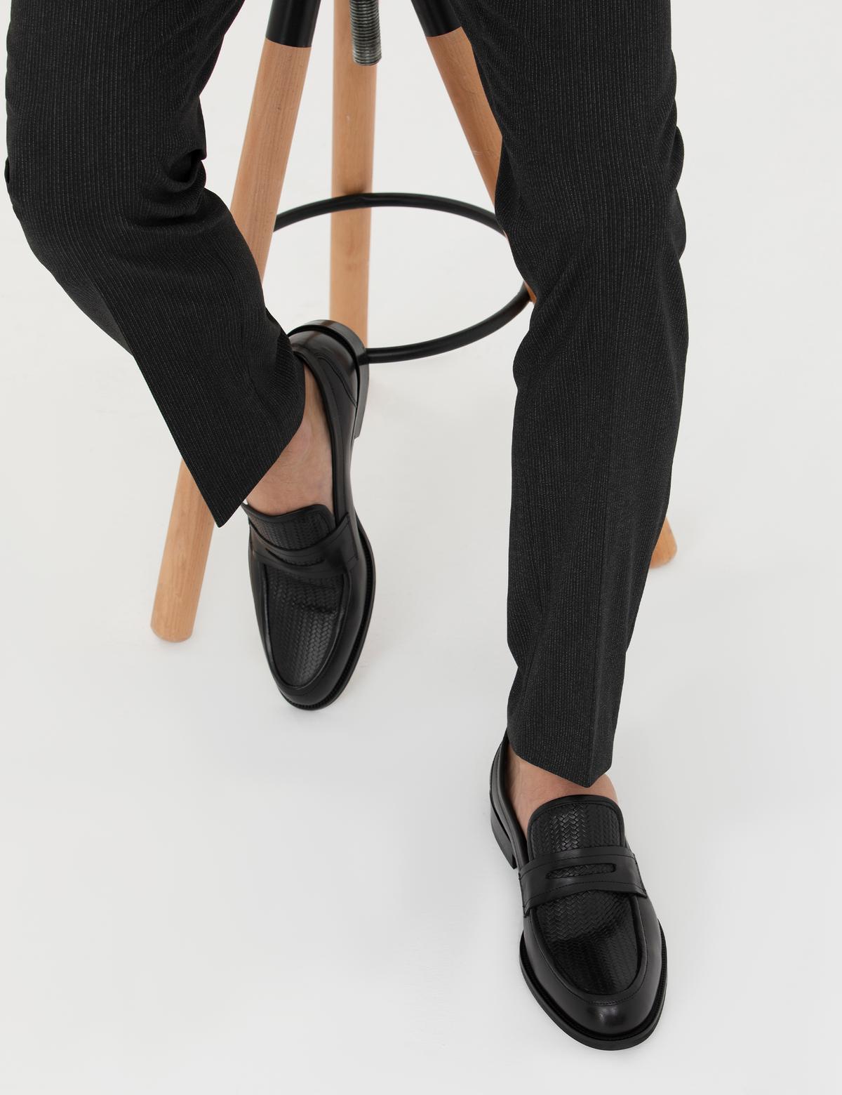 Siyah Klasik Ayakkabı - 50290480003