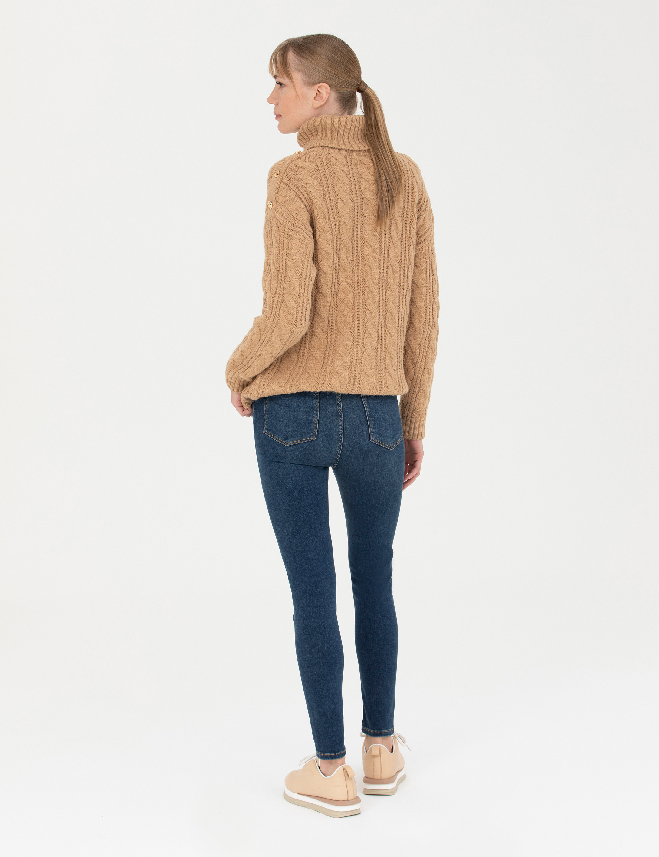 Pierre Cardin Koyu İndigo Skinny Fit Jean Pantolon görsel 4