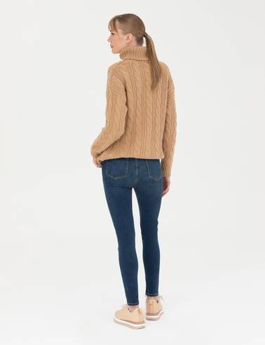 Koyu İndigo Skinny Fit Jean Pantolon