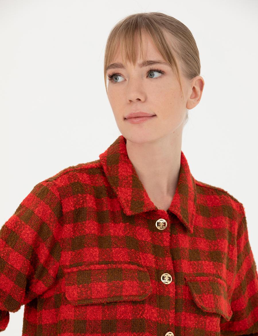 Camel Comfort Fit Oduncu Gömlek