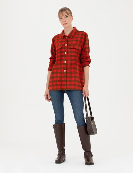 Camel Comfort Fit Oduncu Gömlek - 50273139005