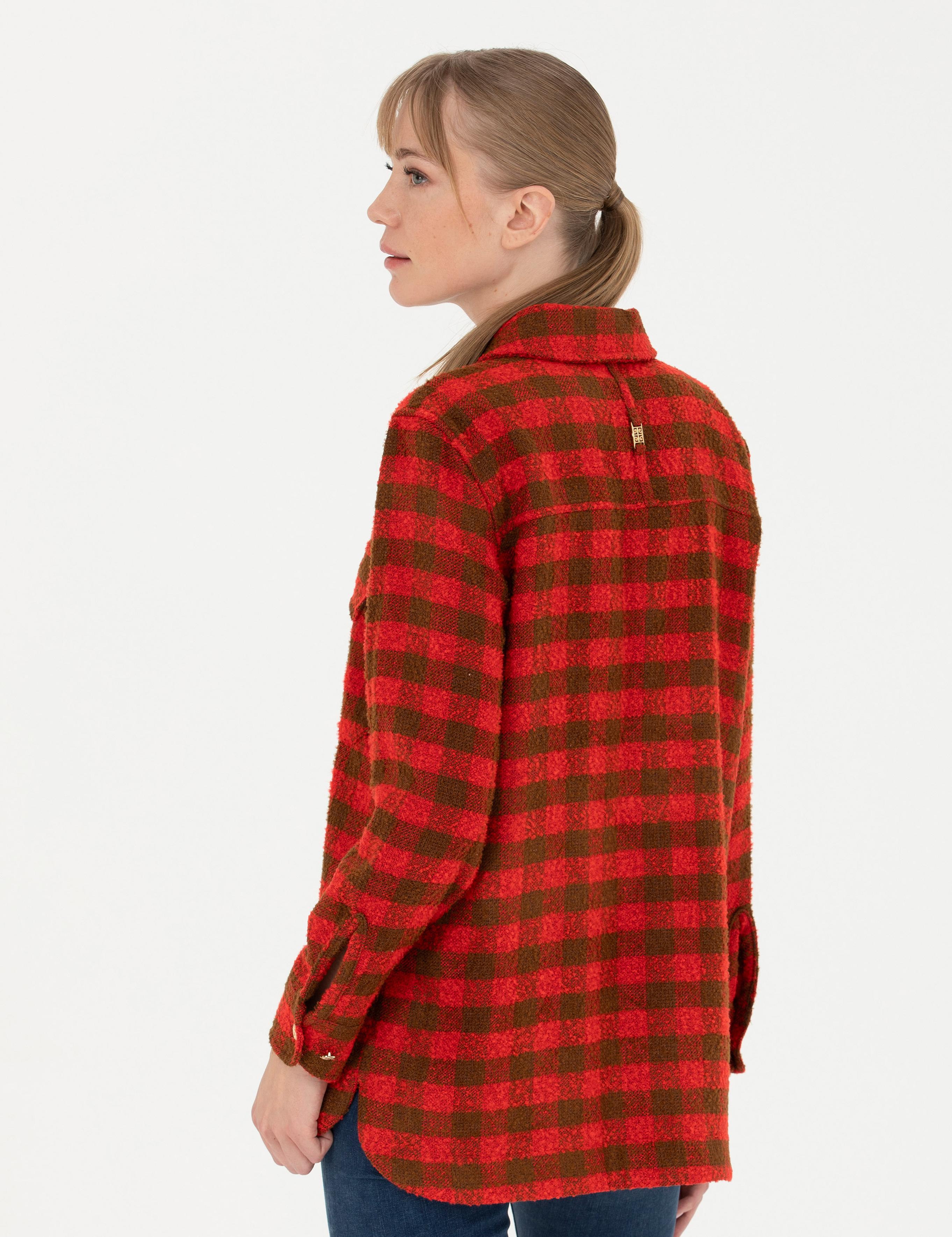 Camel Comfort Fit Oduncu Gömlek