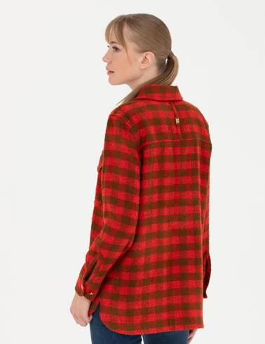 Camel Comfort Fit Oduncu Gömlek