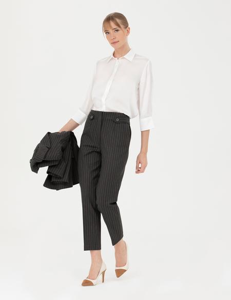 Antrasit Carrot Fit Kumaş Pantolon - 50273082025