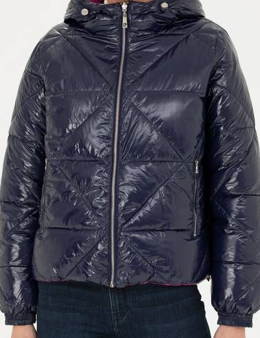 Lacivert Crop Top Mont