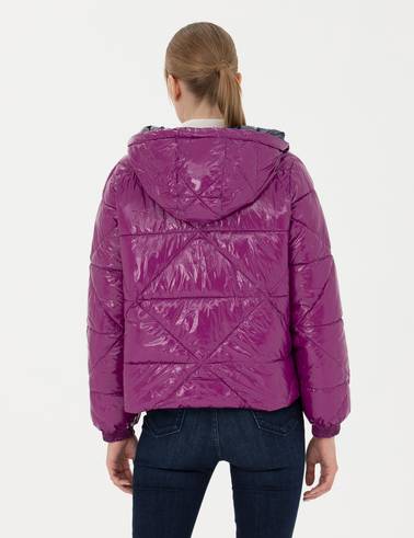 Lacivert Crop Top Mont