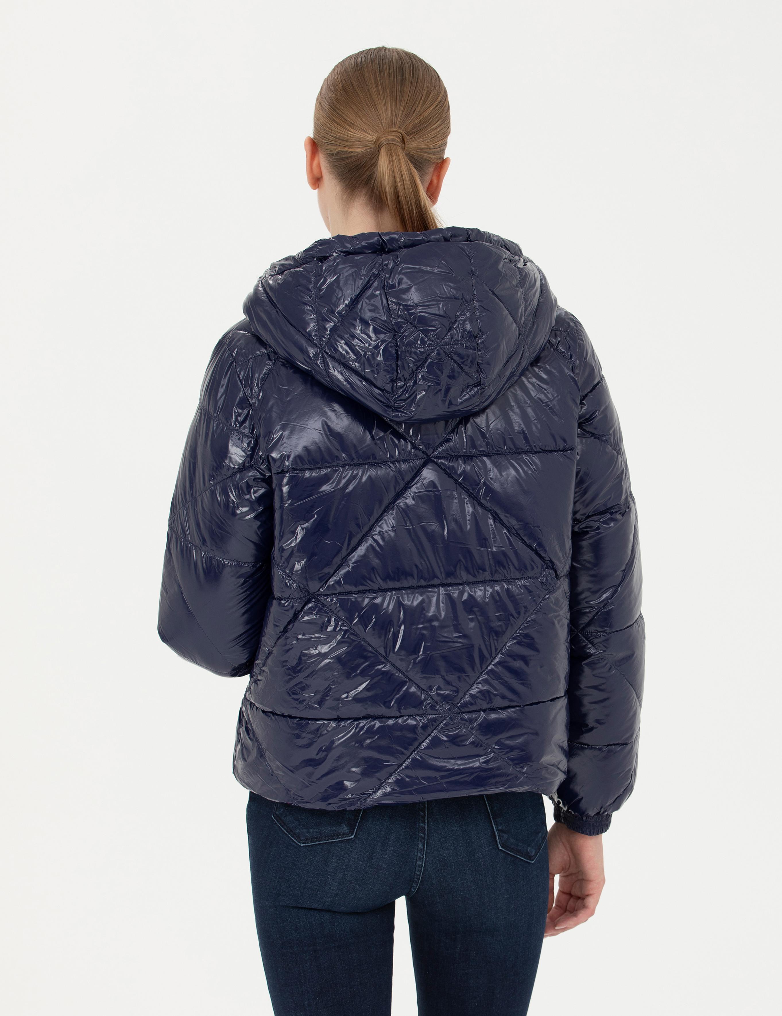 Lacivert Crop Top Mont