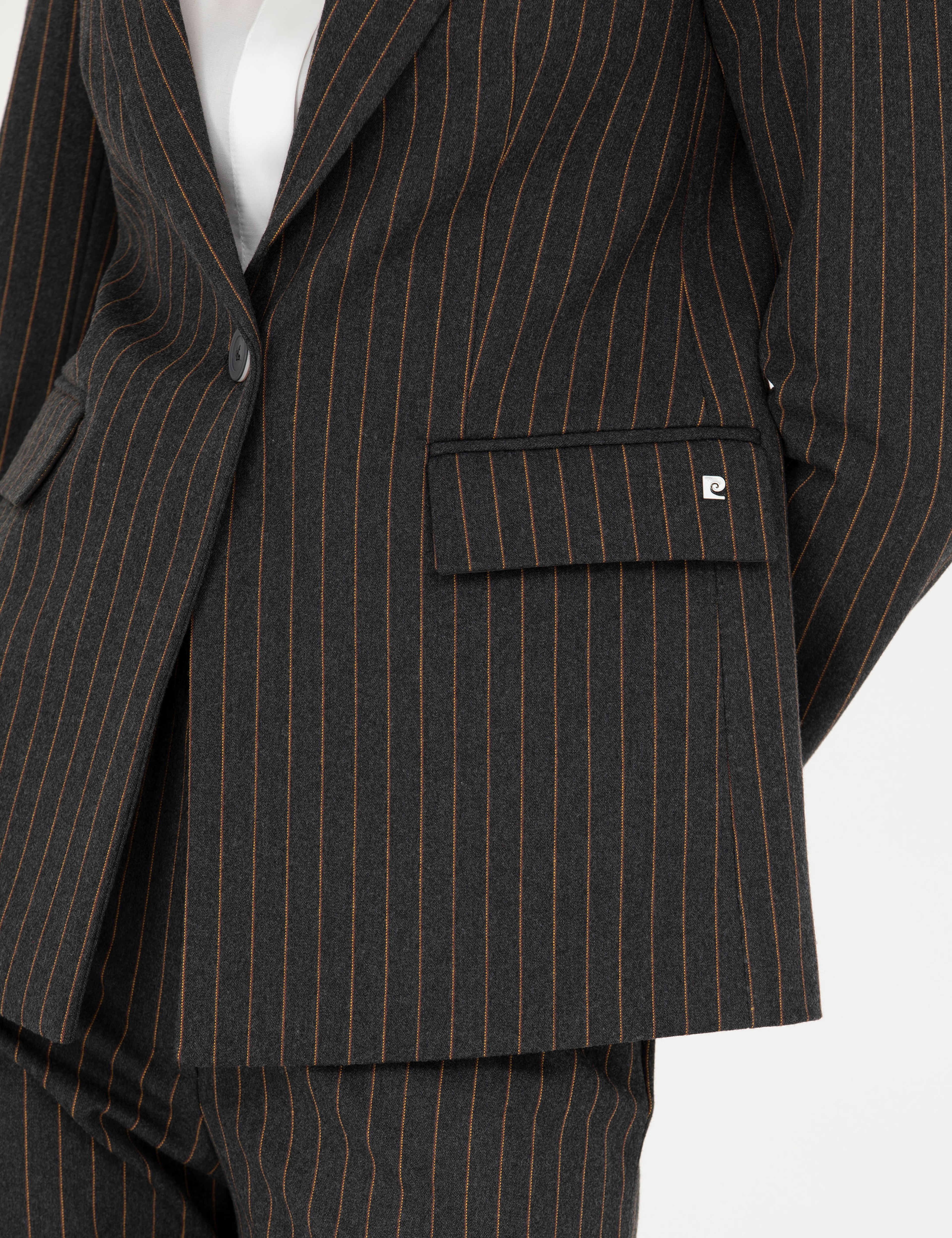 Antrasit Slim Fit Ceket