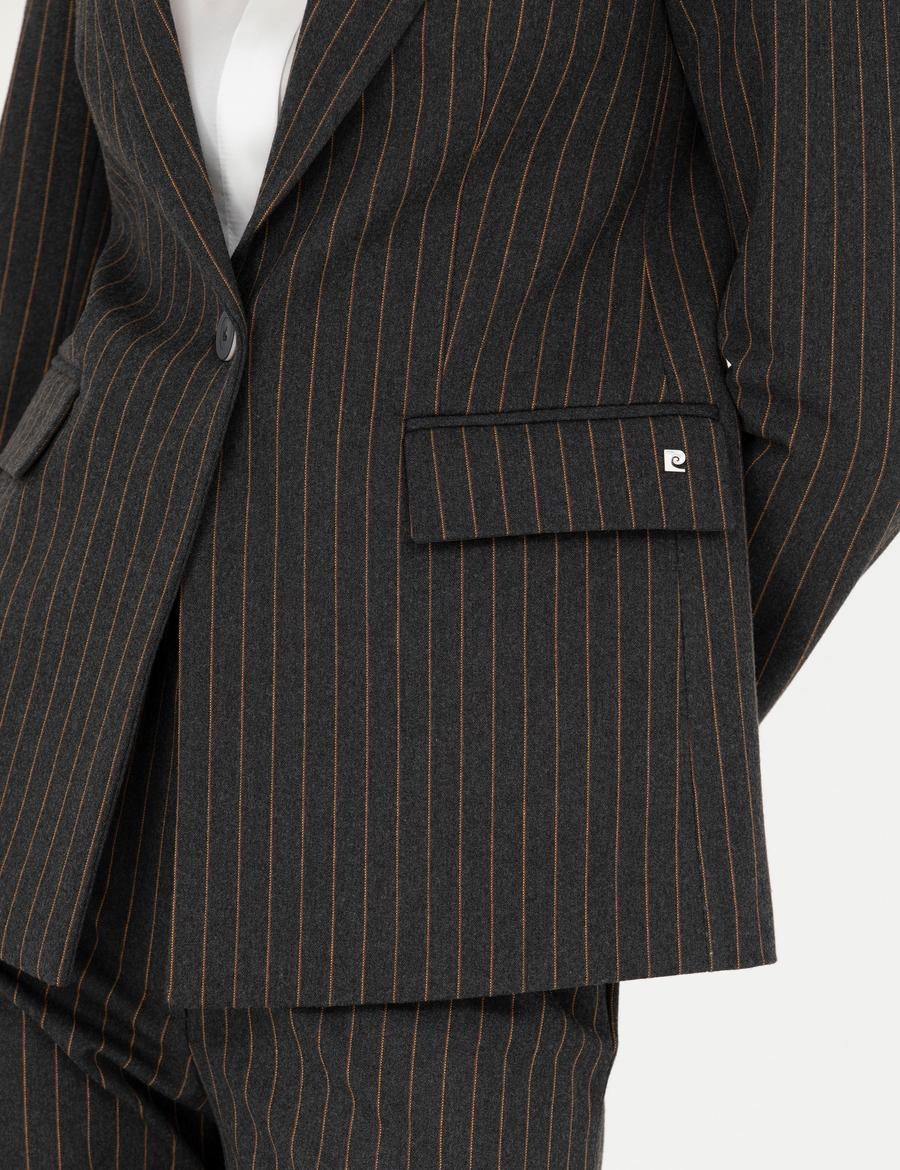 Antrasit Slim Fit Ceket