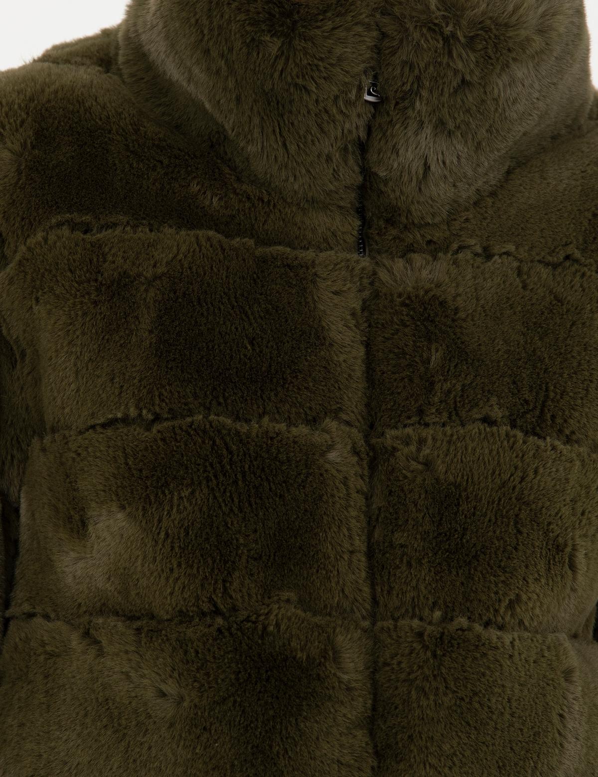 Haki Comfort Fit Suni Kürk - 50272215022