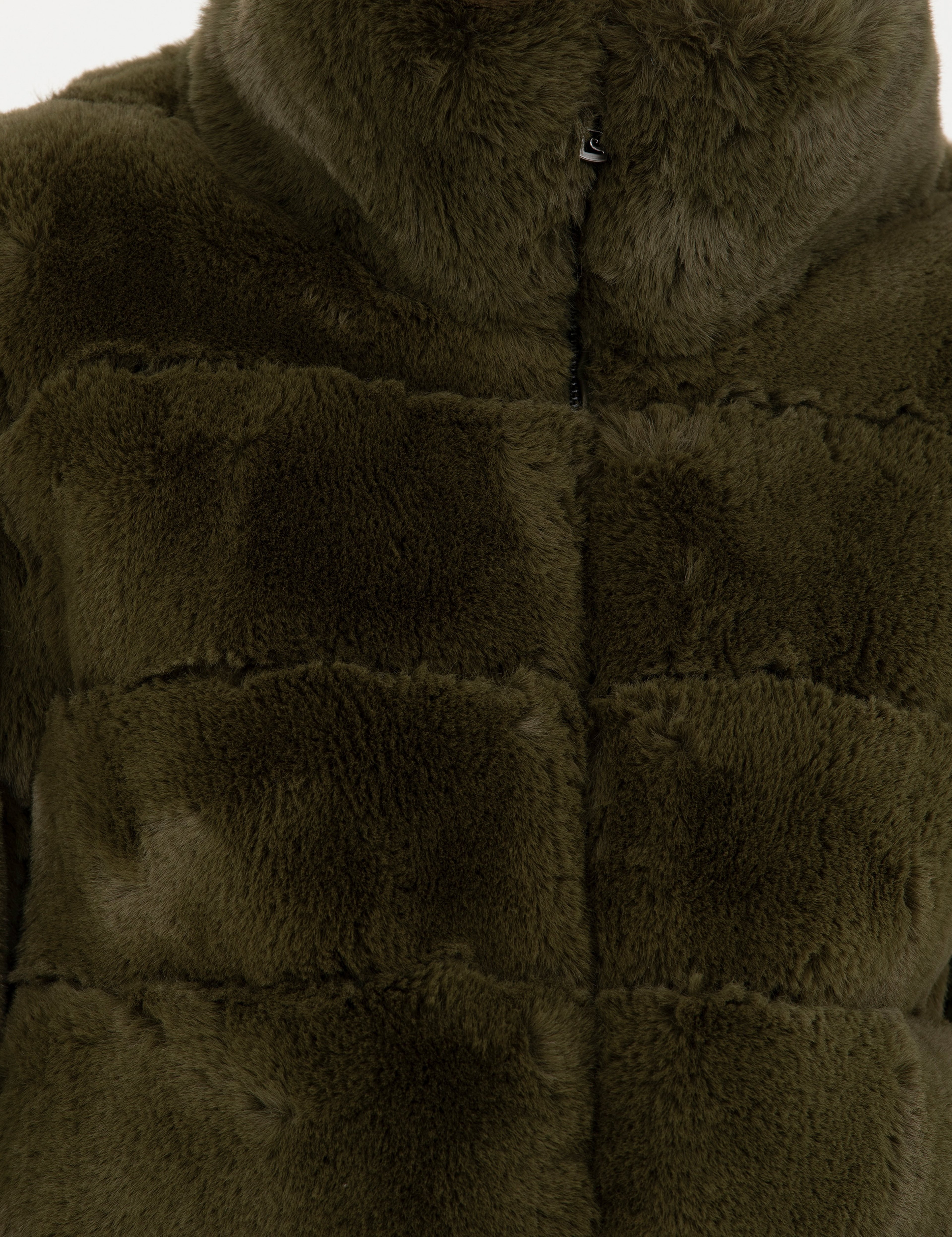Haki Comfort Fit Suni Kürk - Image 7