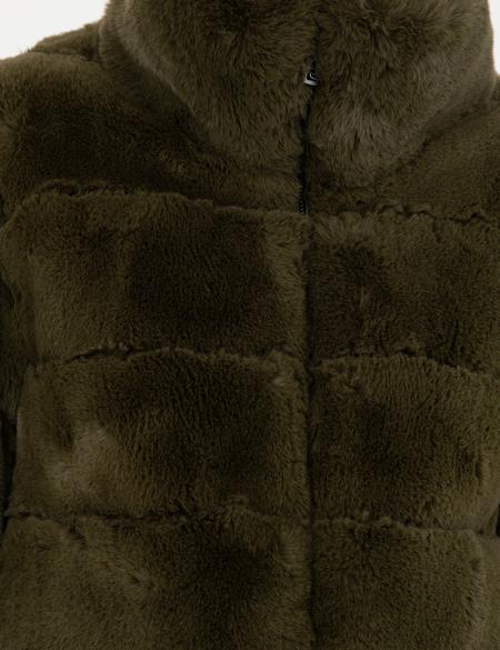 Haki Comfort Fit Suni Kürk - 50272215022