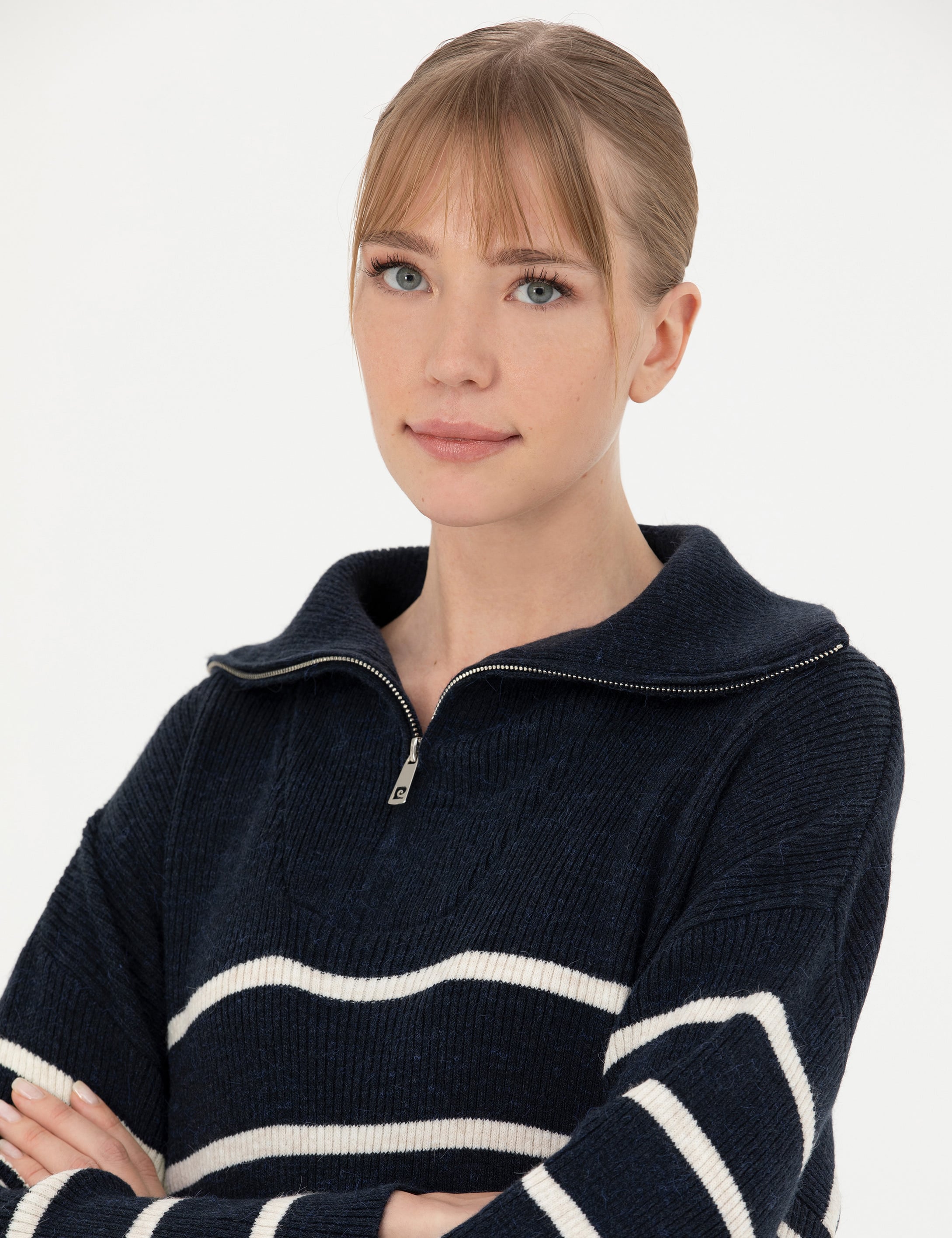 Lacivert Comfort Fit Kazak