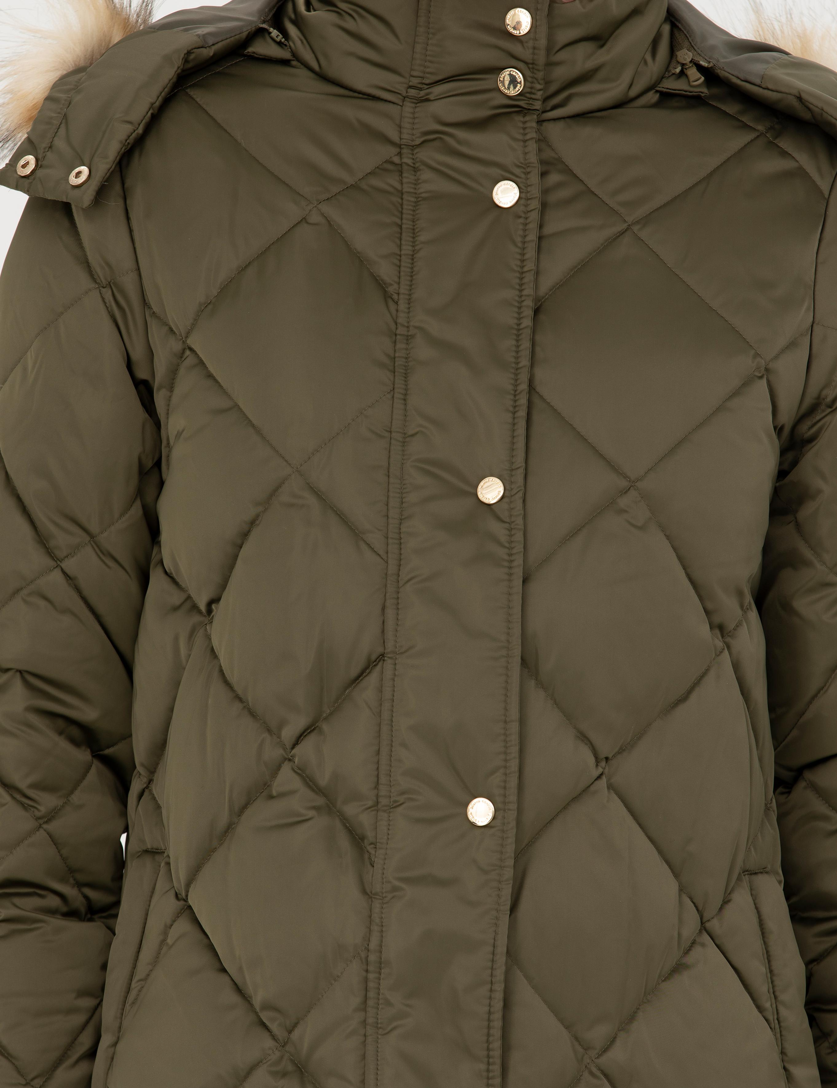 Haki Kapüşonlu Kaban