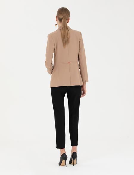 Siyah Carrot Fit Kumaş Pantolon - 50273090013