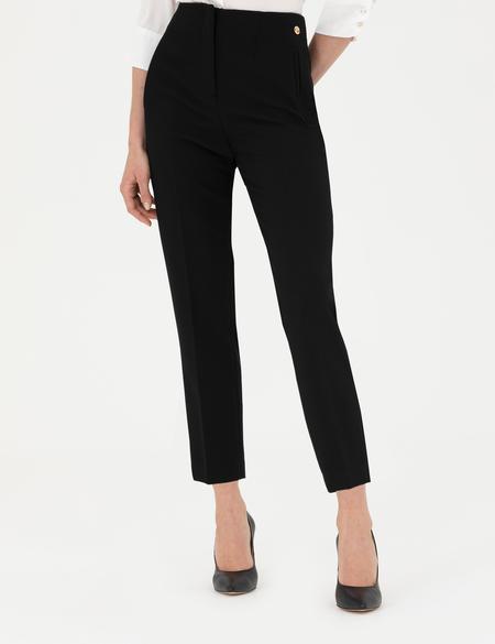 Siyah Carrot Fit Kumaş Pantolon - 50273090013