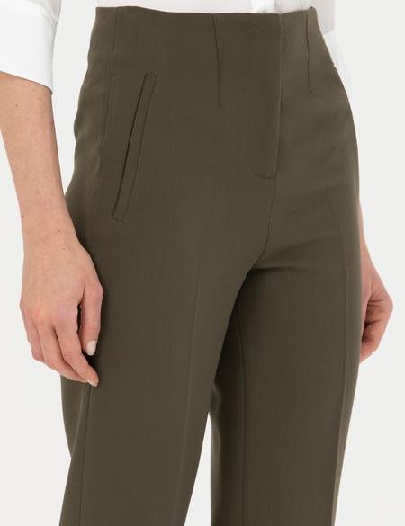 Kahverengi Carrot Fit Kumaş Pantolon - 50273090016