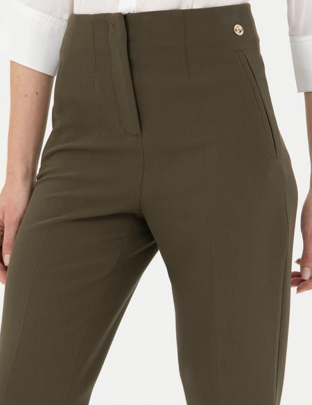 Kahverengi Carrot Fit Kumaş Pantolon - 50273090016