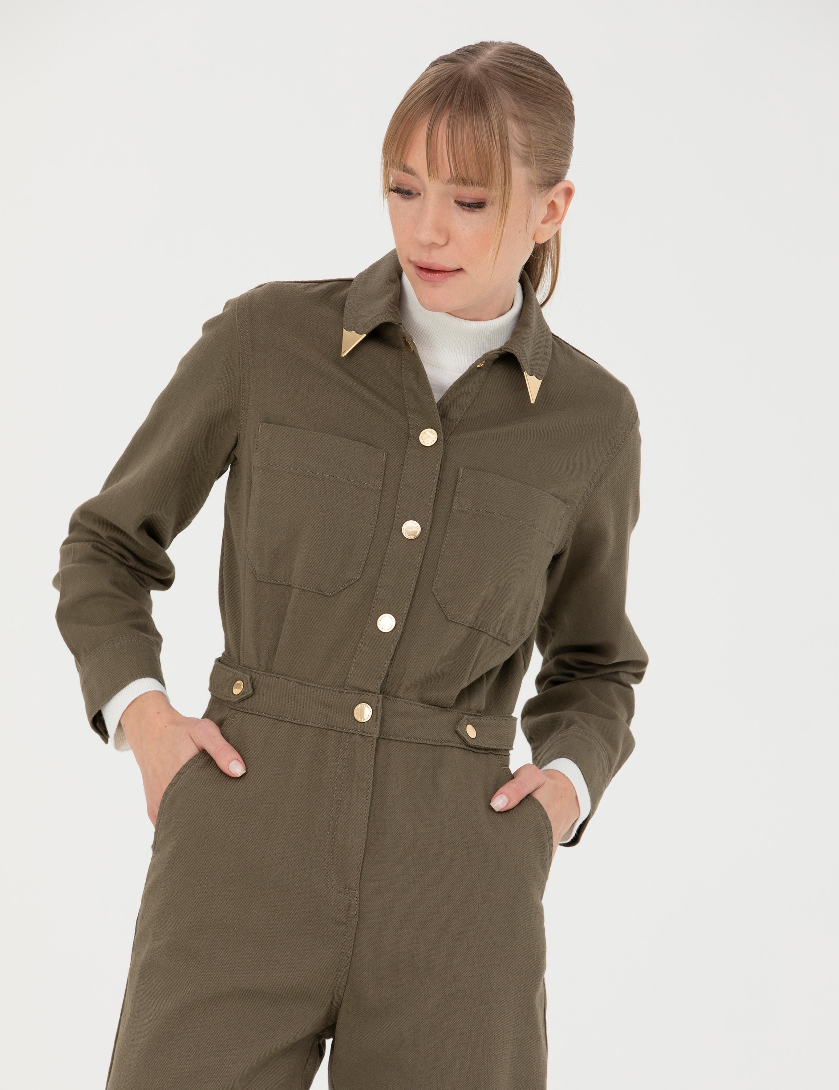 Kahverengi Dokuma Tulum