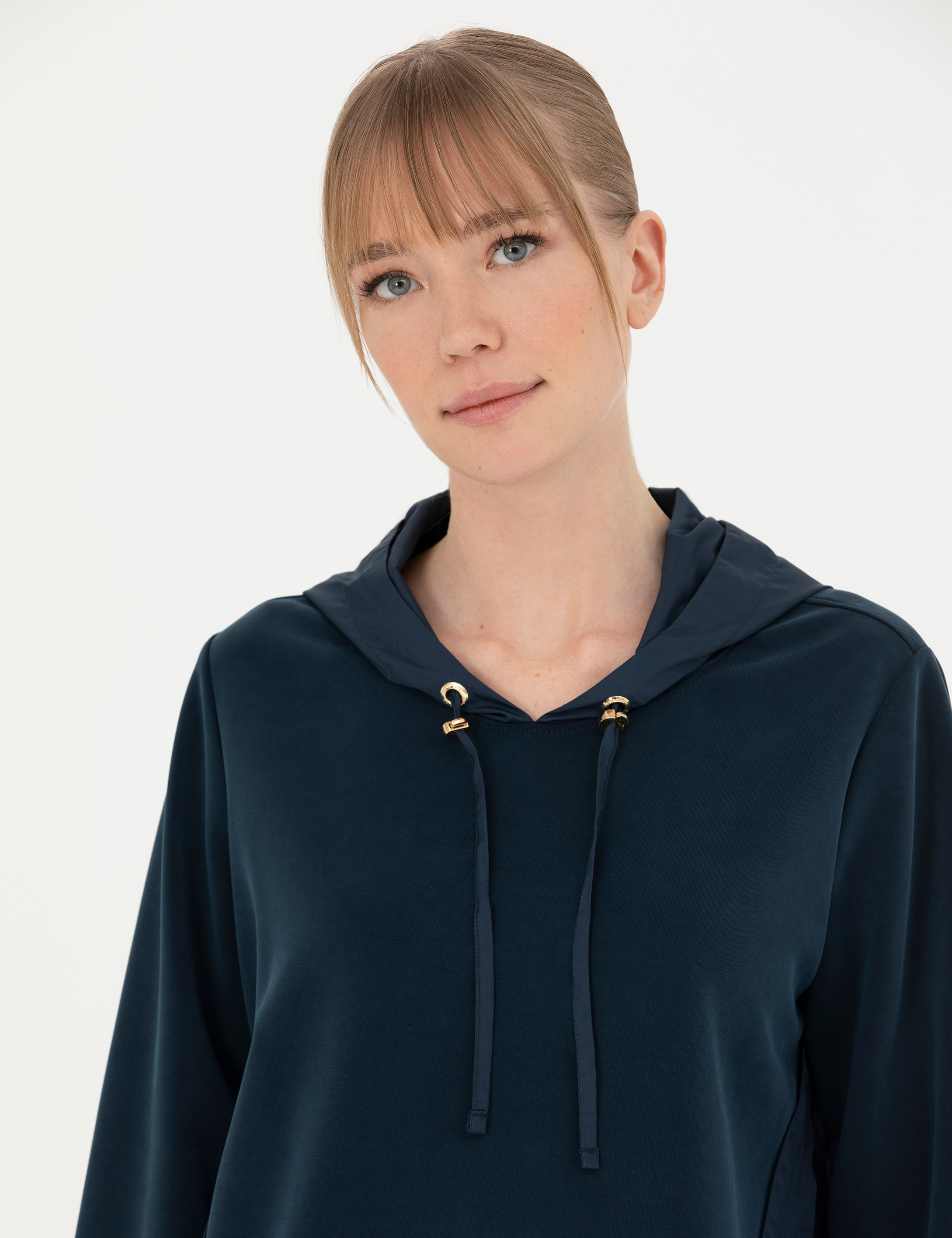 Lacivert Comfort Fit Sweatshirt - Image 2