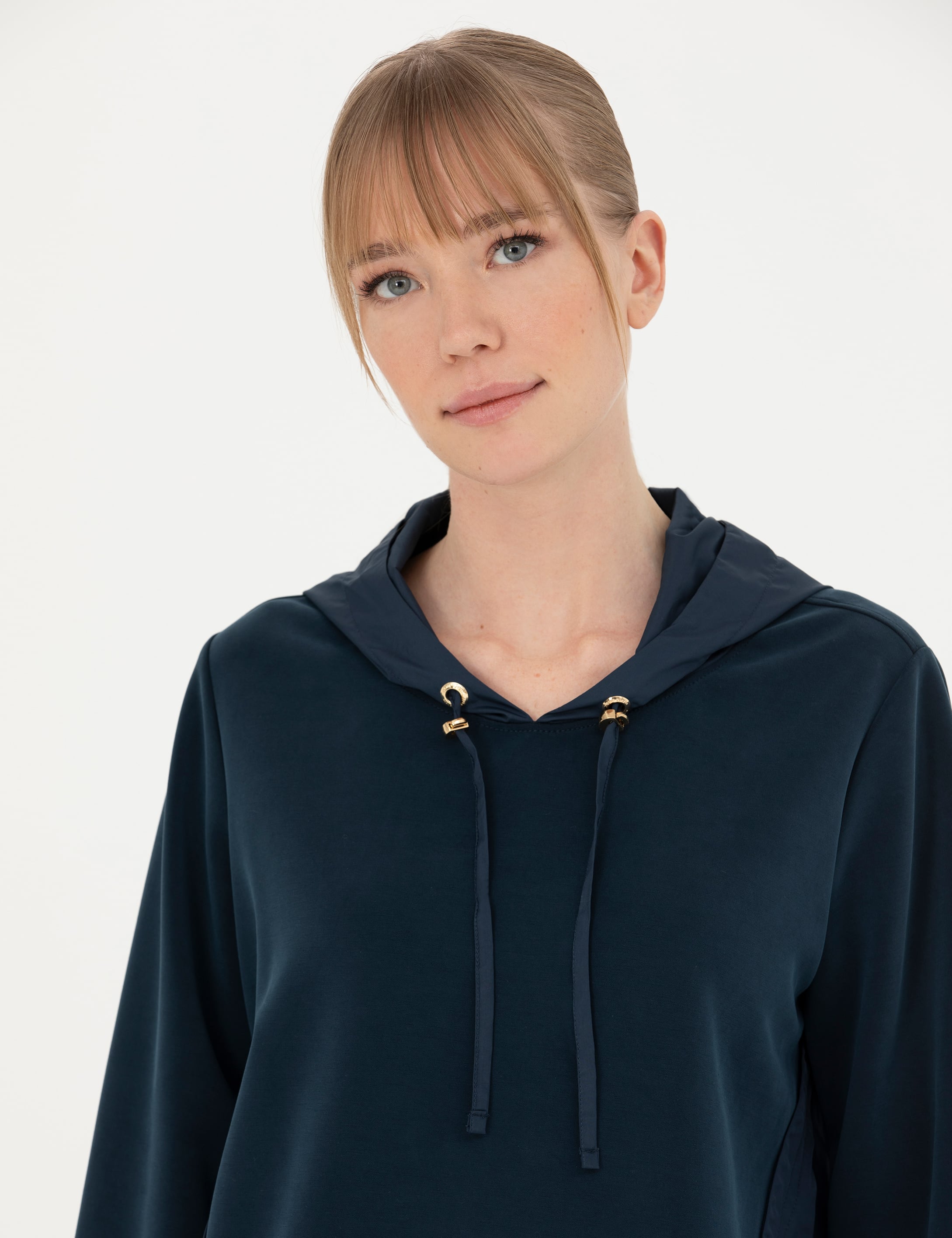 Lacivert Comfort Fit Sweatshirt