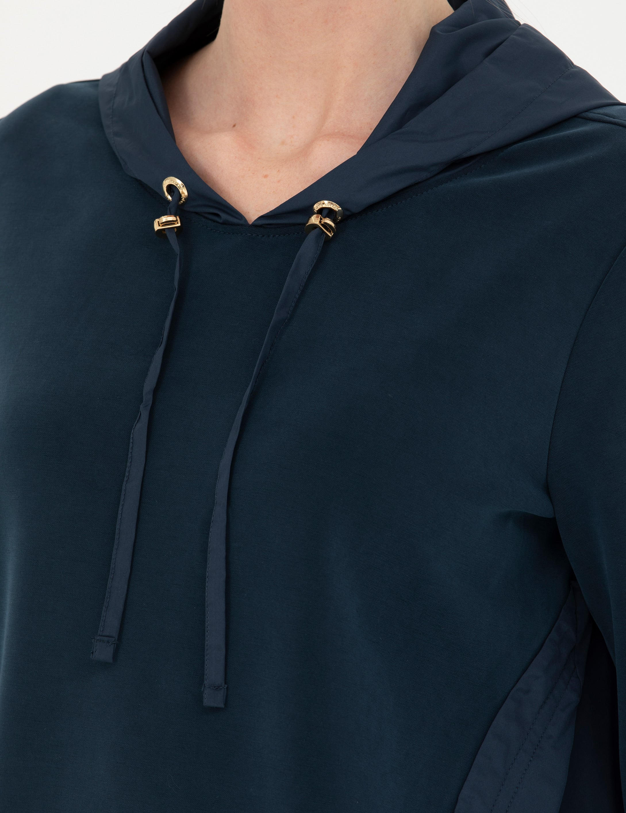Lacivert Comfort Fit Sweatshirt