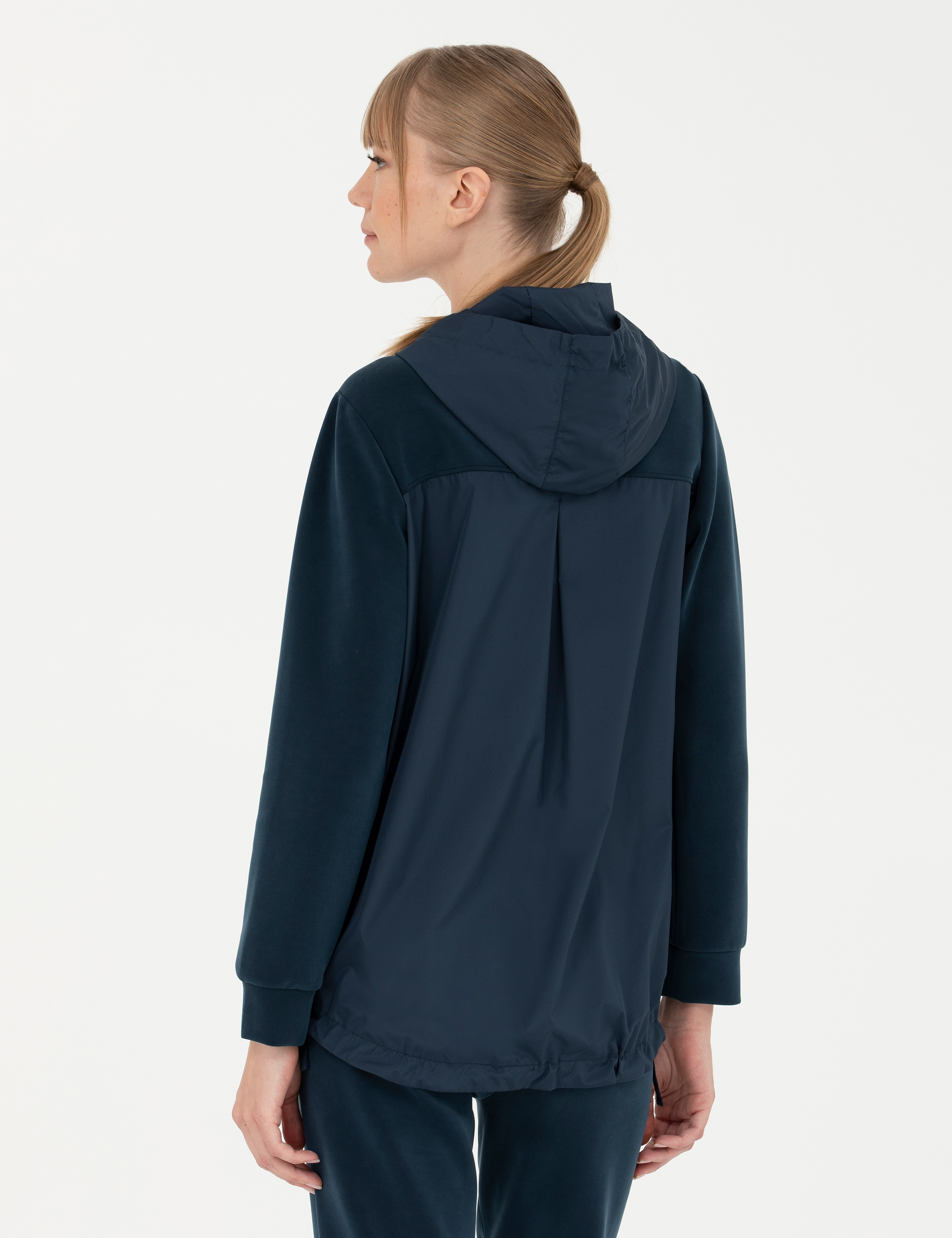 Lacivert Comfort Fit Sweatshirt - Image 5