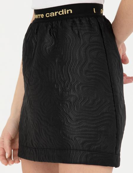 Siyah A Kesim Dokuma Etek - 50273122001