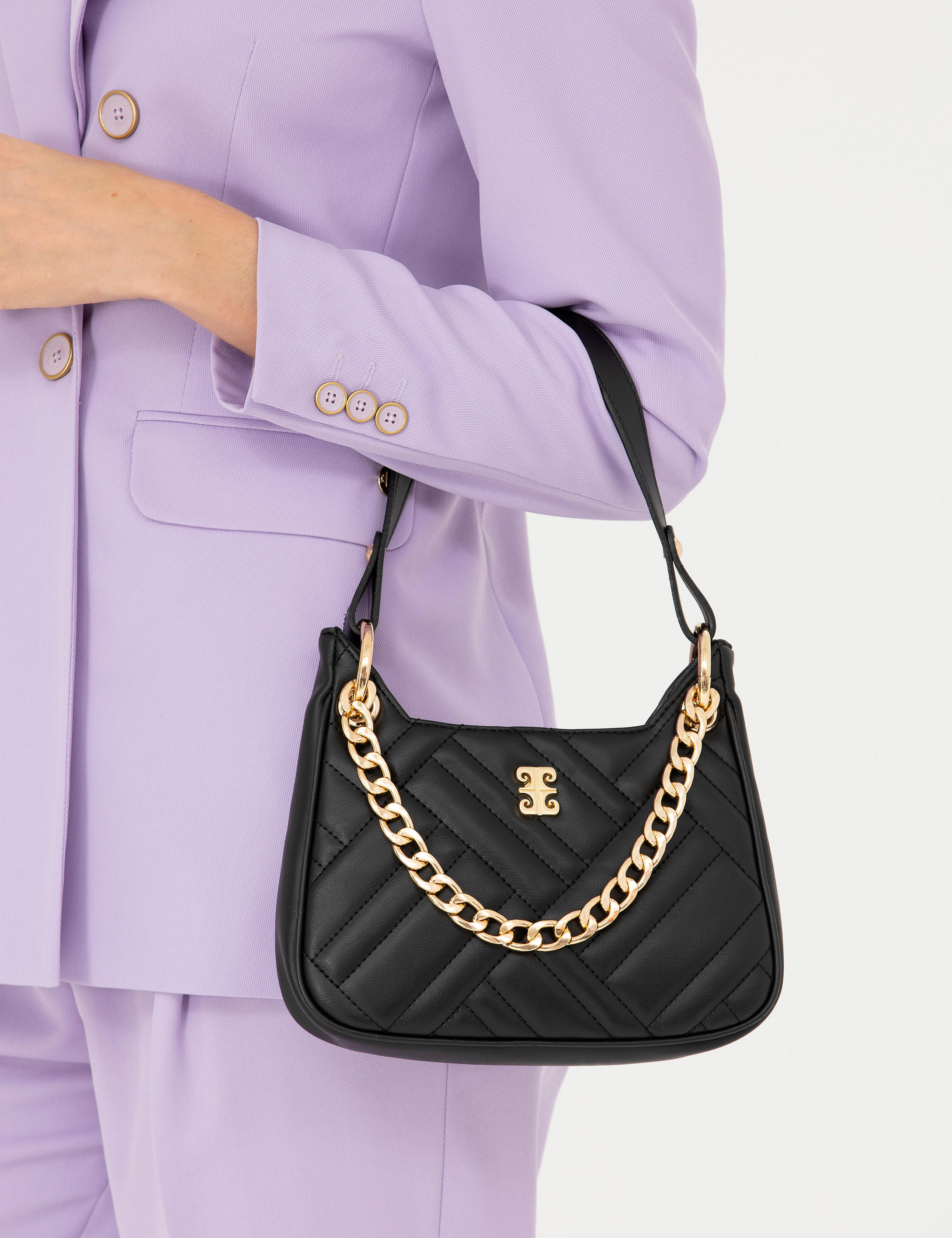 Siyah Omuz Çantası